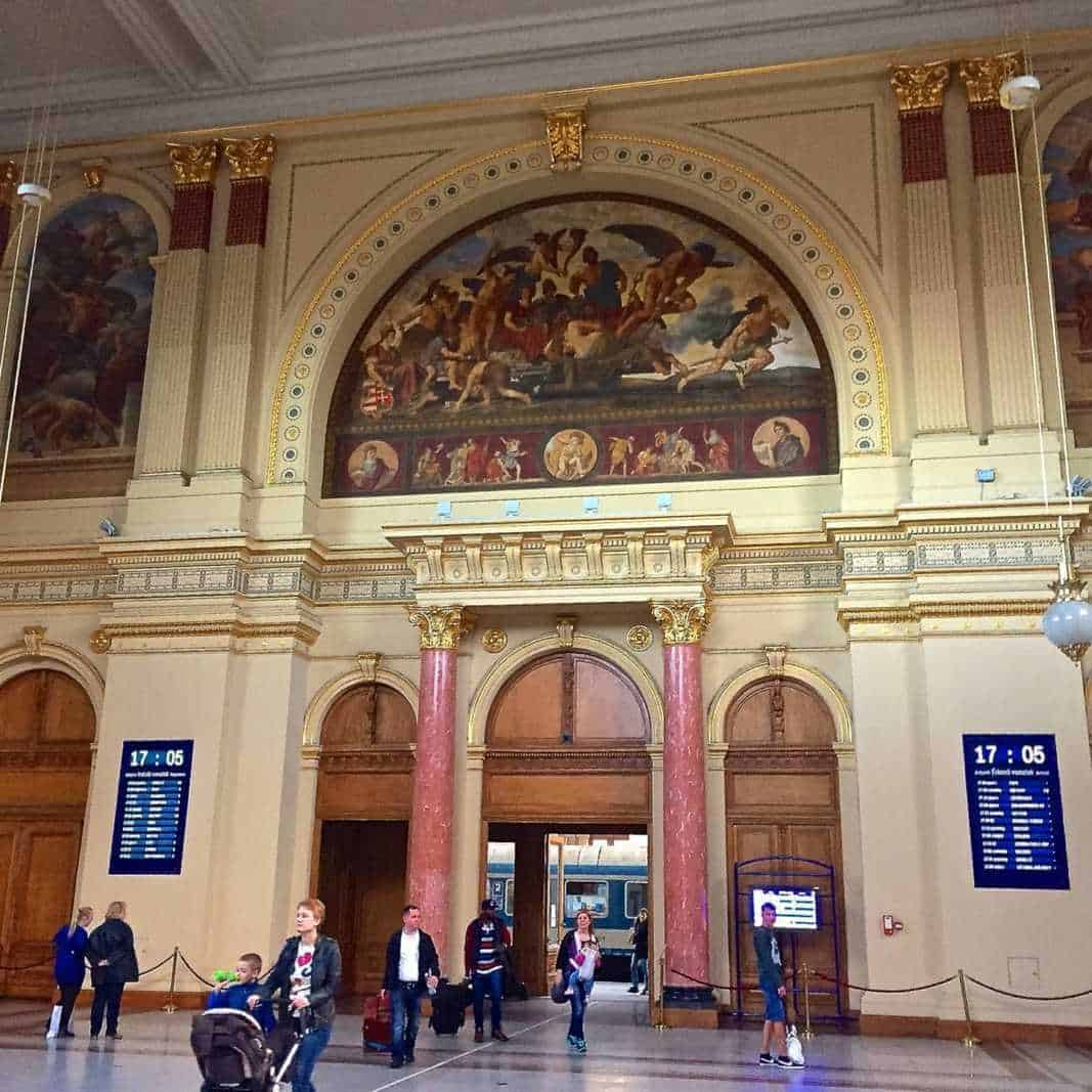 Arriving into Budapest Keleti station for my Viking Grand European Tour.