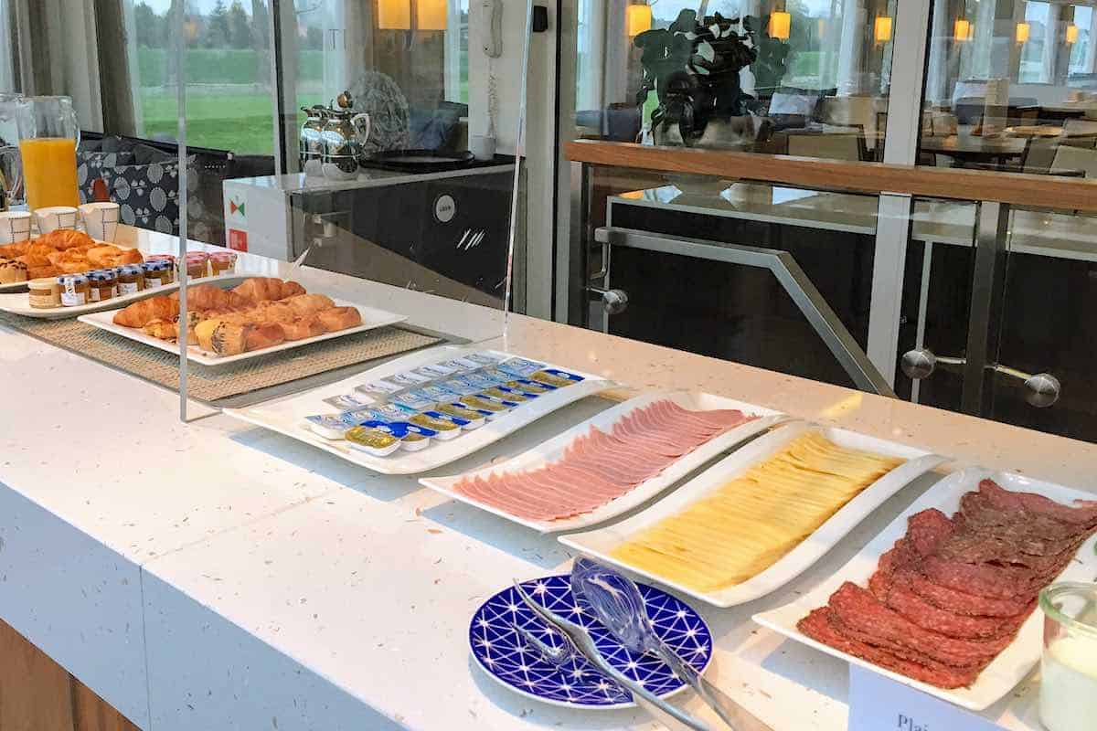 Cold Cut buffet in Aquavit Terrace.